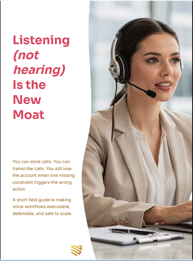 Listening (not hearing) Is the New Moat